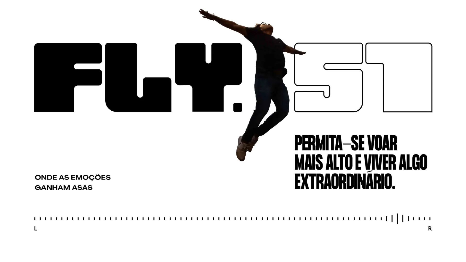 Marca FLY51 aplicada na comunicação de lançamento